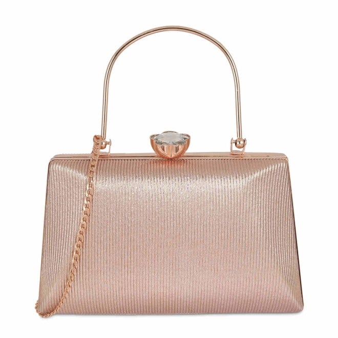 Mochi Women Rose Gold Party-Fashion Clutches (SKU: 38-139-52-10)