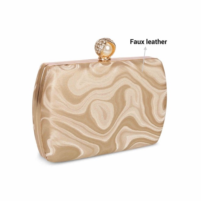 Mochi Women Gold Party-Fashion Clutches (SKU: 38-153-15-10)