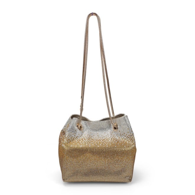 Mochi Women Gold Hand Bags Shoulder Bag