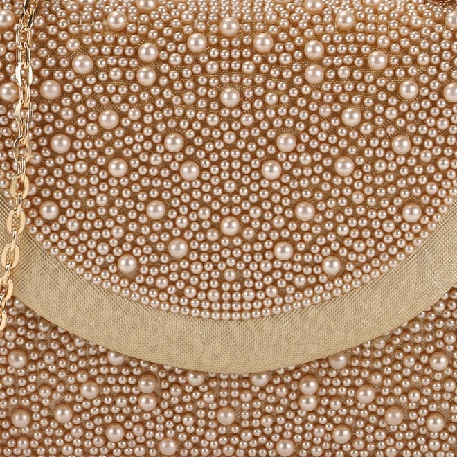 Mochi Women Gold Hand Bags Evening Bag (SKU: 38-174-15-10)