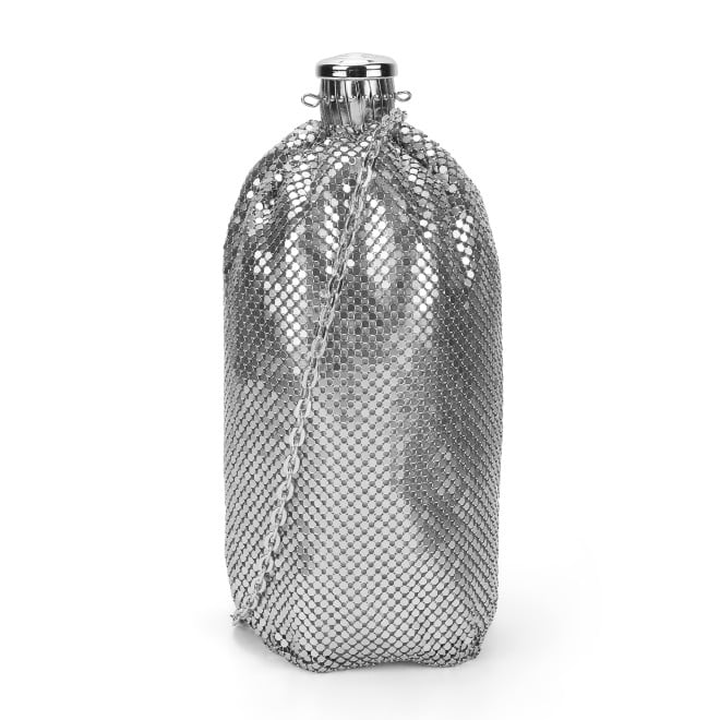 Mochi Women Silver Hand Bags Potlis