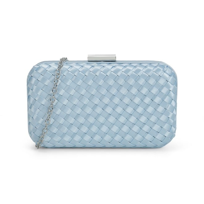 Mochi Women Blue Hand Bags Box Clutch