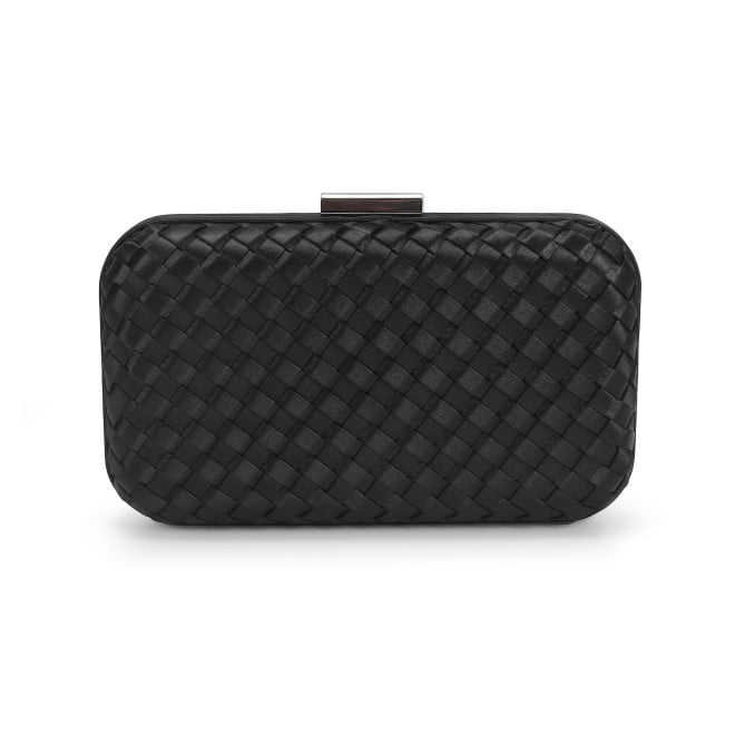 Mochi Women Black Hand Bags Box Clutch (SKU: 38-184-11-10)