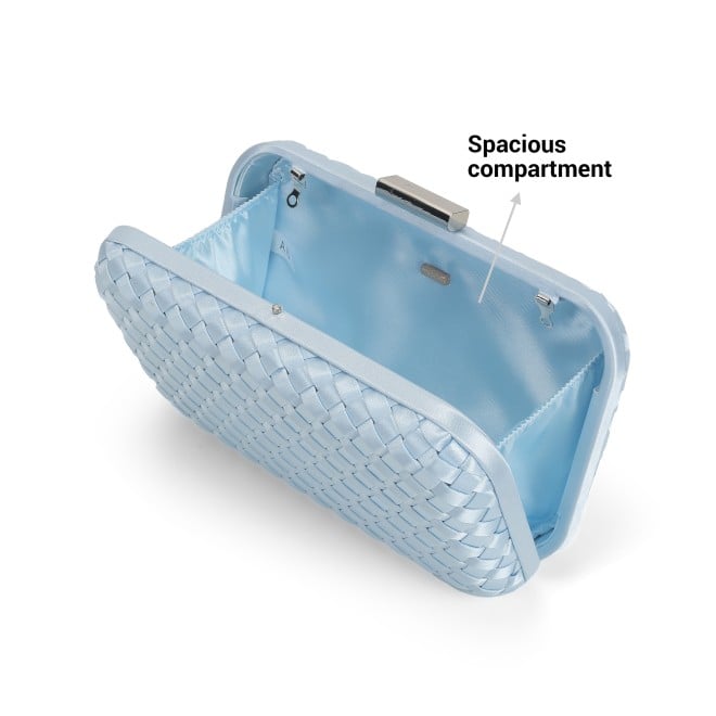 Mochi Women Blue Hand Bags Box Clutch (SKU: 38-184-45-10)