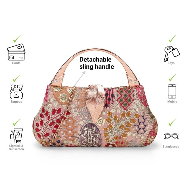 Mochi Women Rose-gold Evening Bag (SKU: 38-190-52-10)