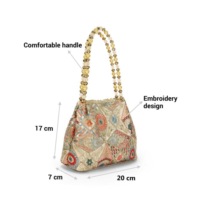 Mochi Women Rose-gold Potlis (SKU: 38-191-52-10)