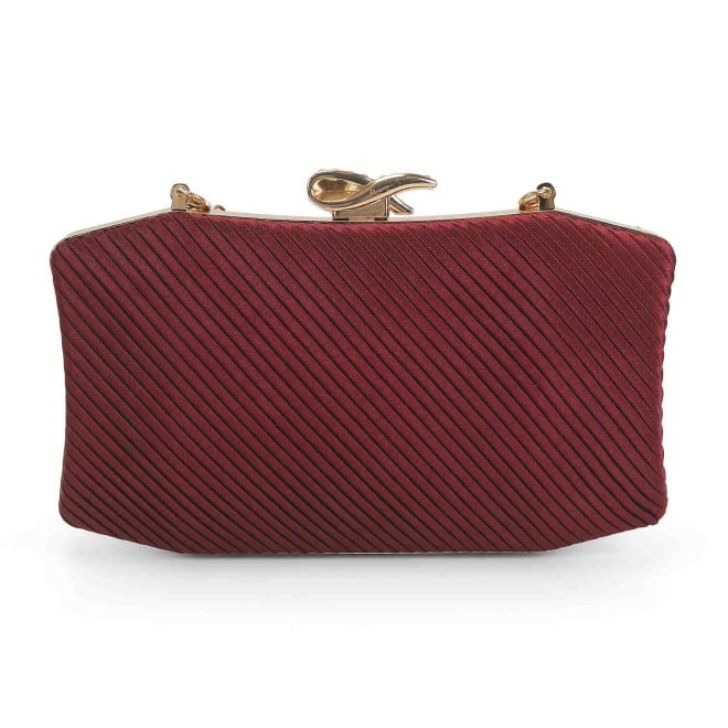 Mochi Women Maroon Party-Fashion Clutches (SKU: 38-192-44-10)