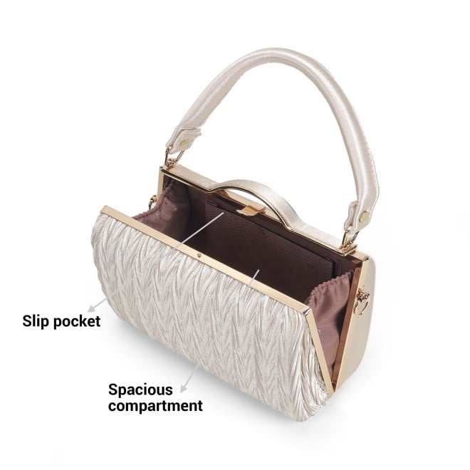 Mochi Women Gold Hand Bags Evening Bag (SKU: 38-194-15-10)