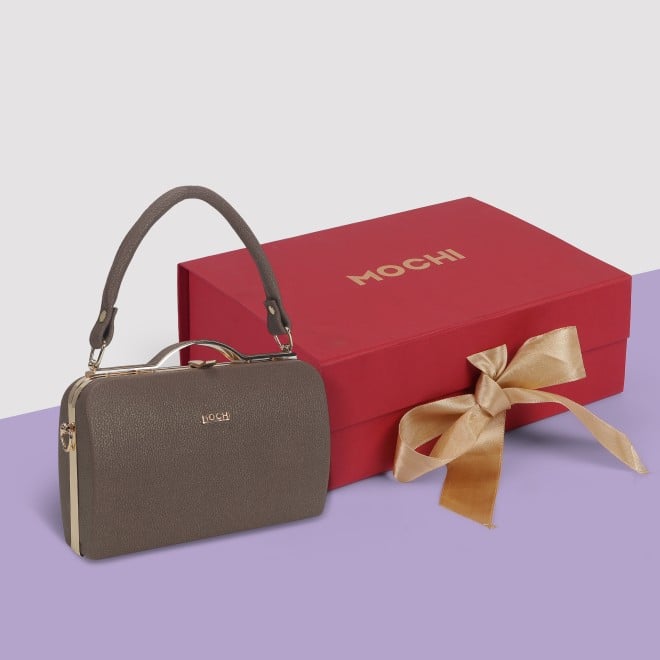 Mochi Women Bronze Hand Bags Evening Bag (SKU: 38-195-46-10)