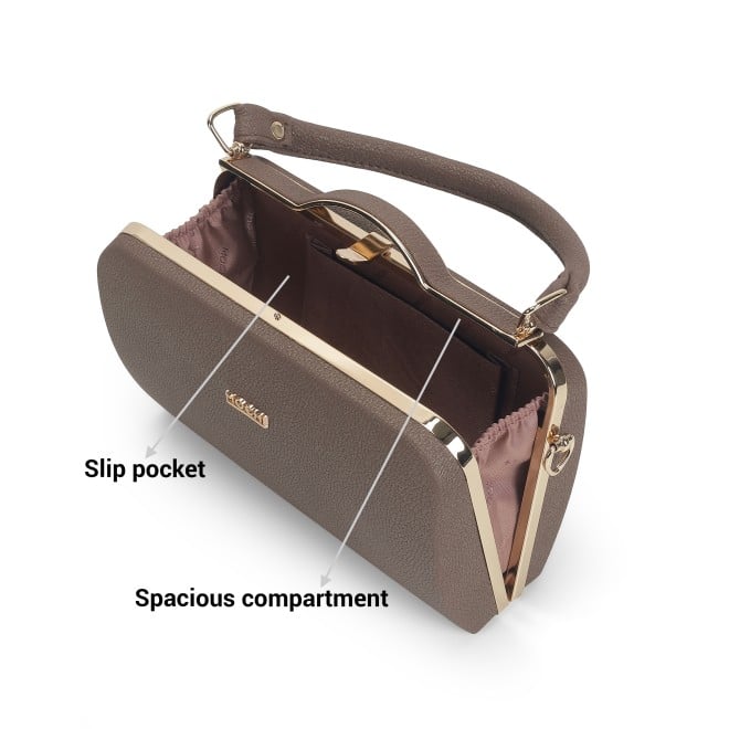 Mochi Women Bronze Hand Bags Evening Bag (SKU: 38-195-46-10)