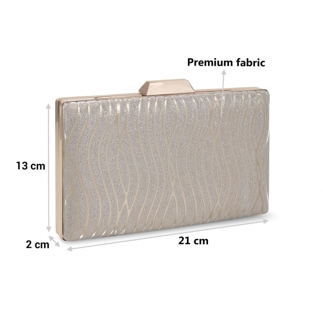 Mochi Women Gold Hand Bags Clutches (SKU: 38-199-15-10)