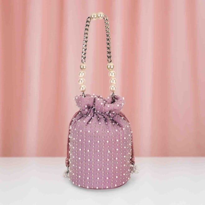 Mochi Women Purple Ethnic Wedding Handbags (SKU: 38-205-26-10)