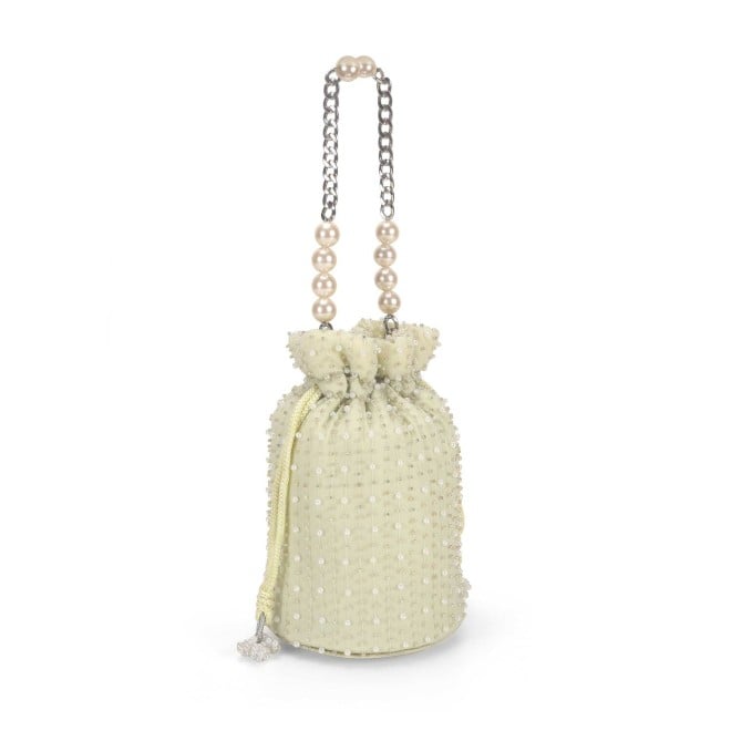 Mochi Women Light green Ethnic Wedding Handbags (SKU: 38-205-60-10)