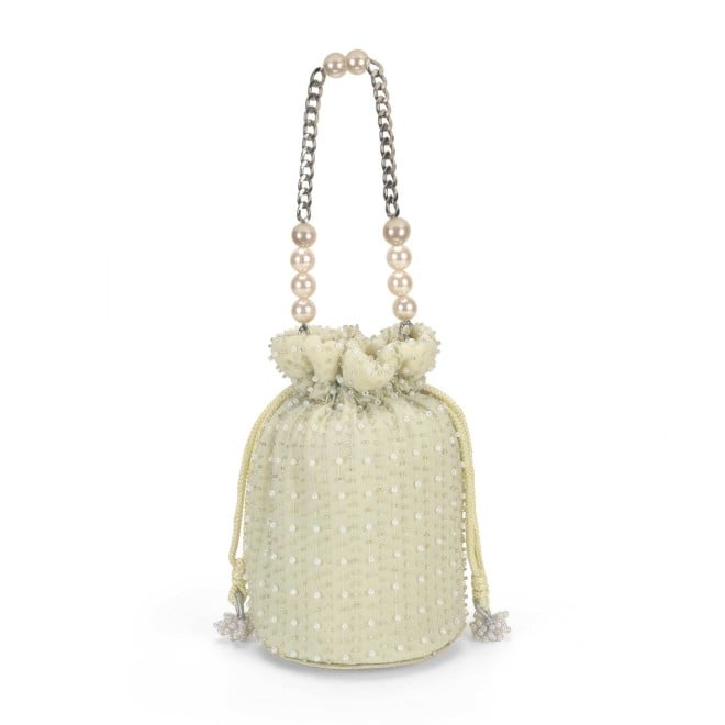 Mochi Women Light green Ethnic Wedding Handbags (SKU: 38-205-60-10)