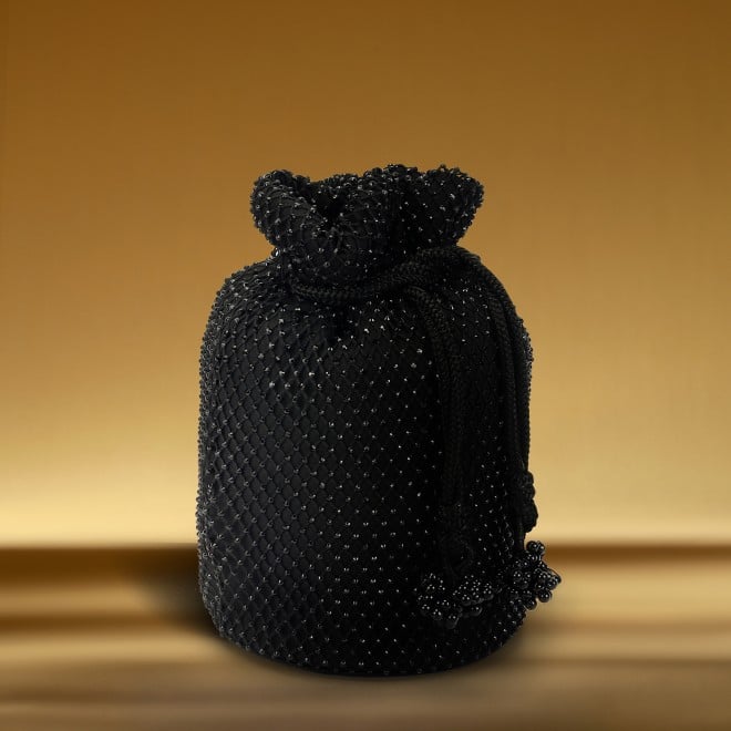 Mochi Women Black Potlis