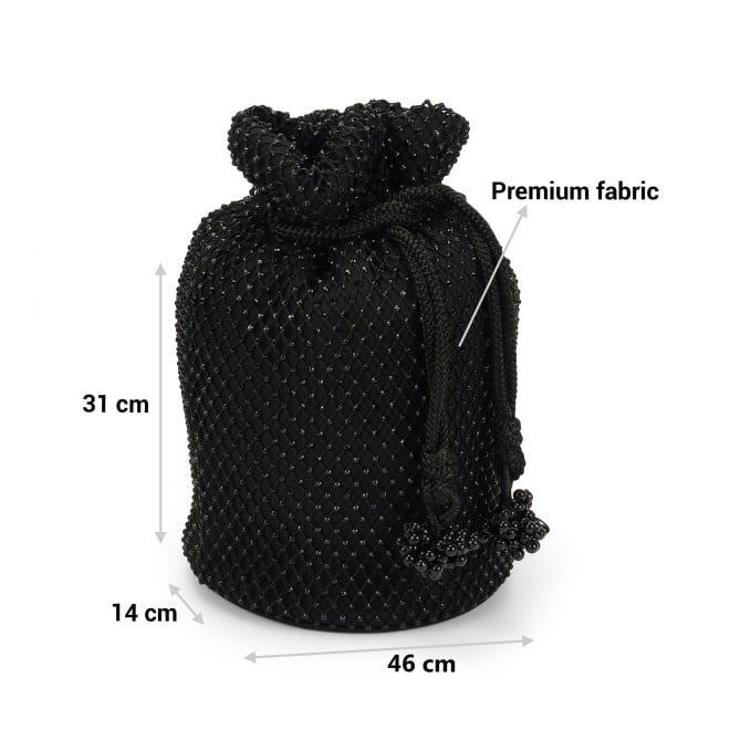 Mochi Women Black Potlis (SKU: 38-206-11-10)