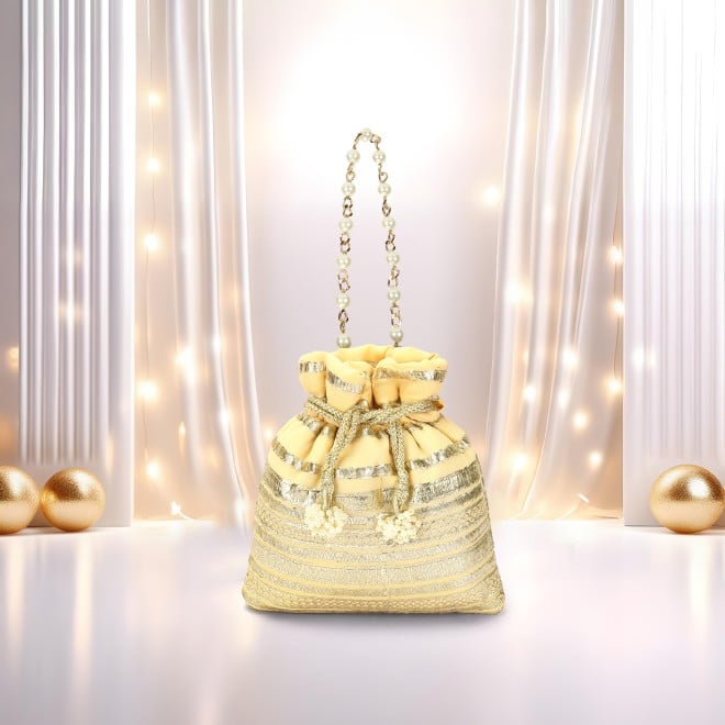 Mochi Women Gold Potlis