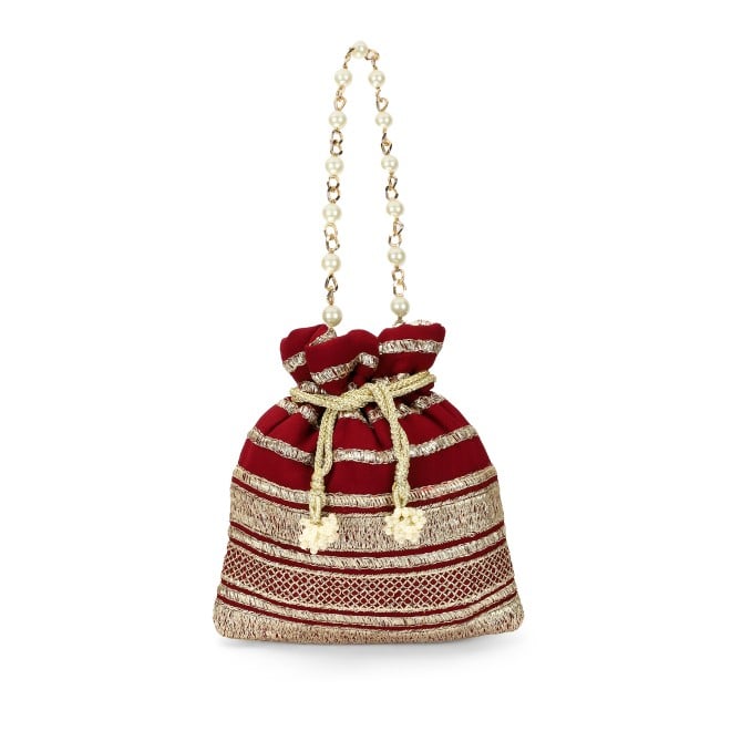 Mochi Women Maroon Potlis (SKU: 38-220-44-10)