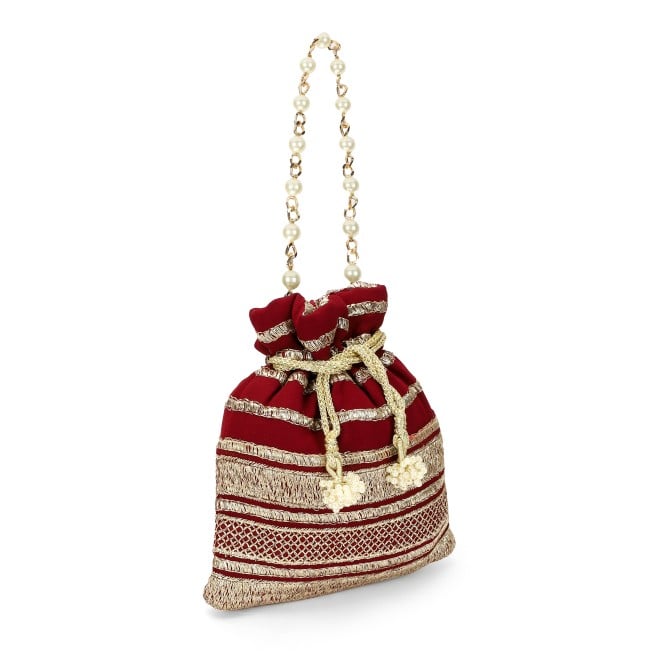 Mochi Women Maroon Potlis (SKU: 38-220-44-10)