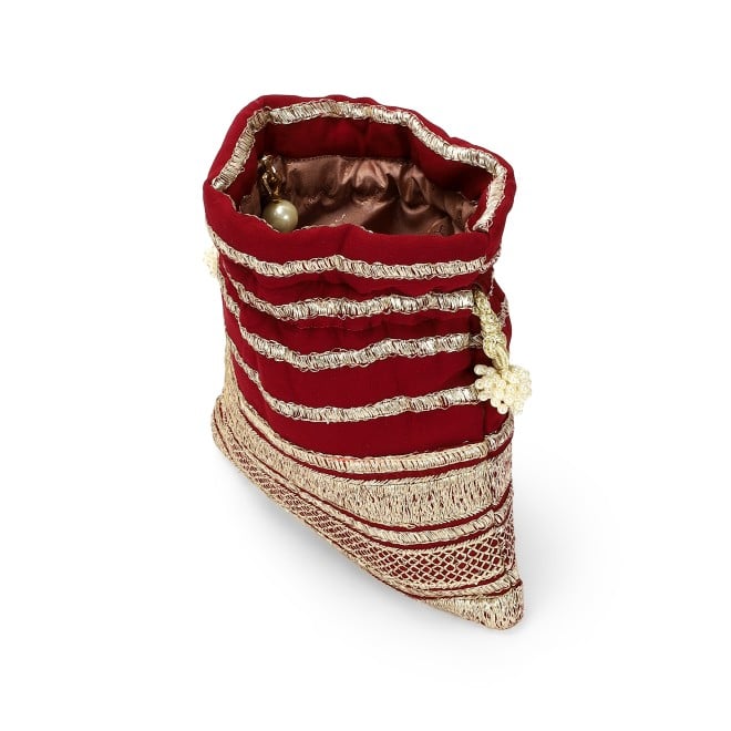Mochi Women Maroon Potlis (SKU: 38-220-44-10)