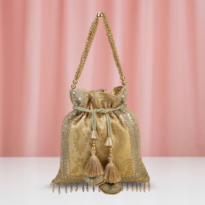 Mochi Women Gold Potlis