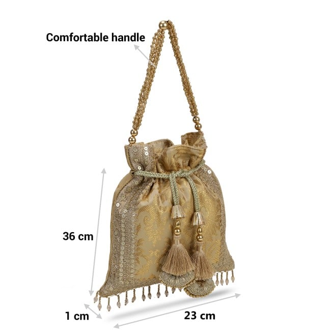 Mochi Women Gold Potlis (SKU: 38-222-15-10)