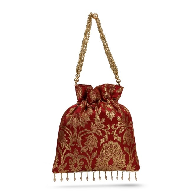 Mochi Women Maroon Potlis (SKU: 38-222-44-10)