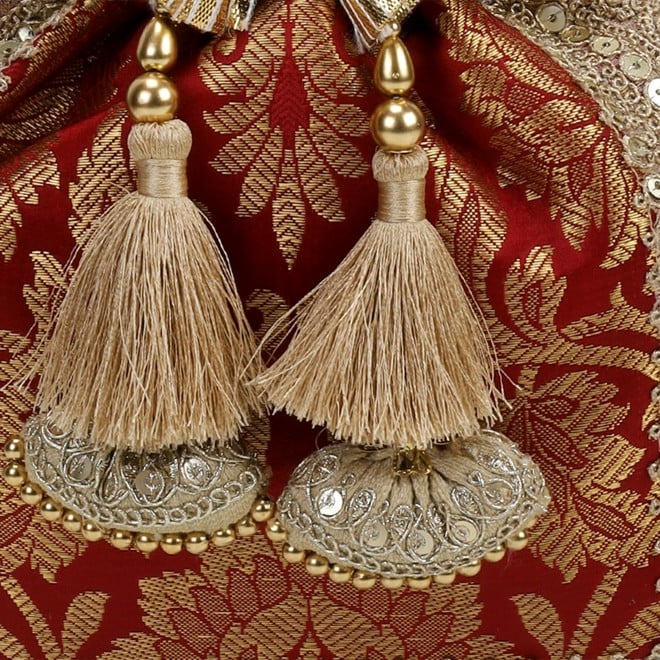 Mochi Women Maroon Potlis (SKU: 38-222-44-10)