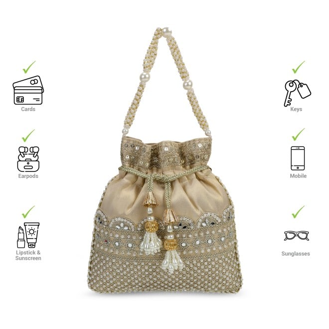 Mochi Women Gold Potlis (SKU: 38-223-15-10)