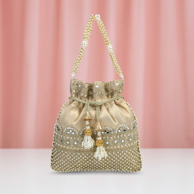Mochi Women Gold Potlis