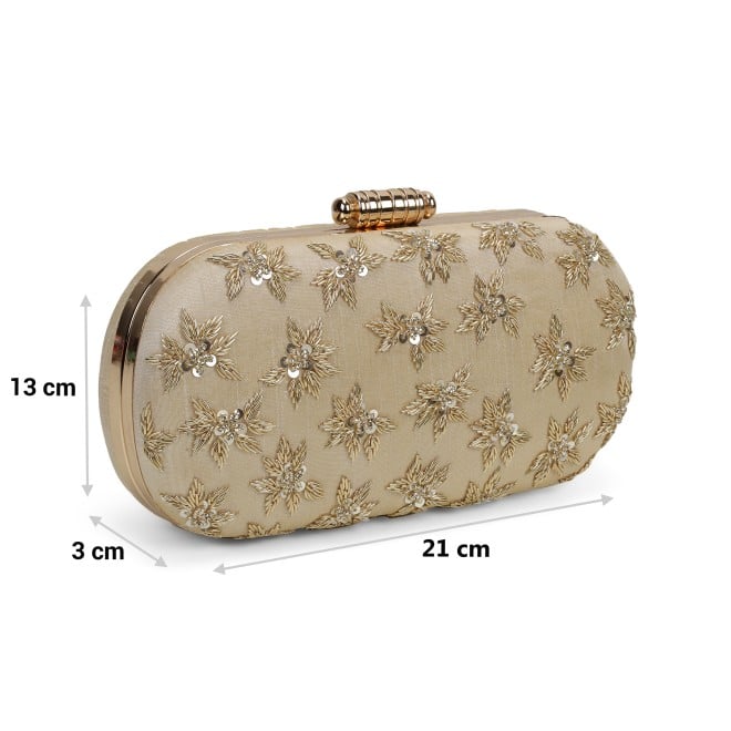 Mochi Women Gold Clutch (SKU: 38-225-15-10)