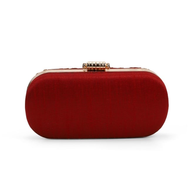 Mochi Women Maroon Clutch (SKU: 38-225-44-10)