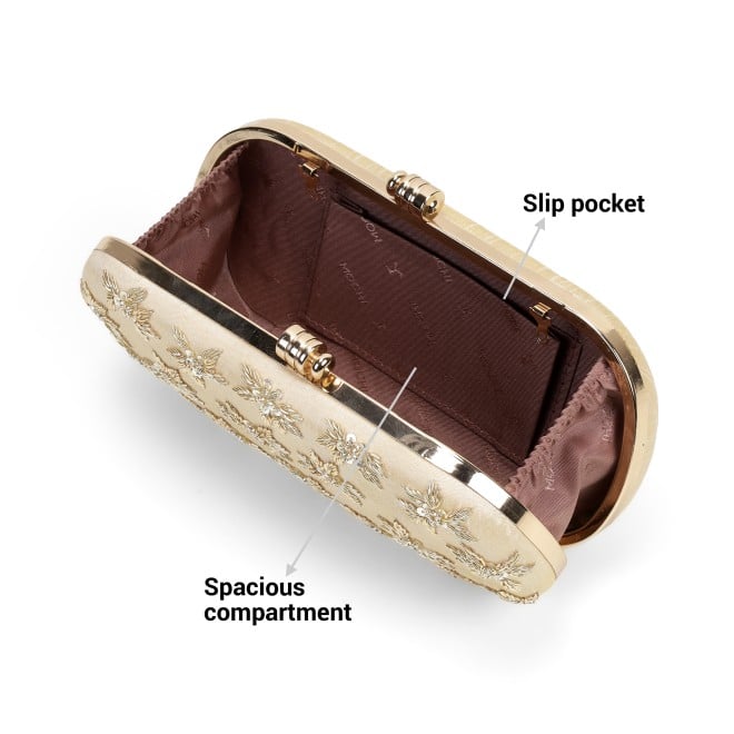Mochi Women Gold Clutch (SKU: 38-225-15-10)