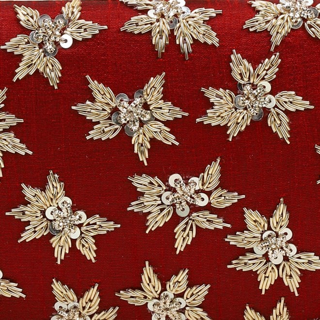Mochi Women Maroon Clutch (SKU: 38-225-44-10)