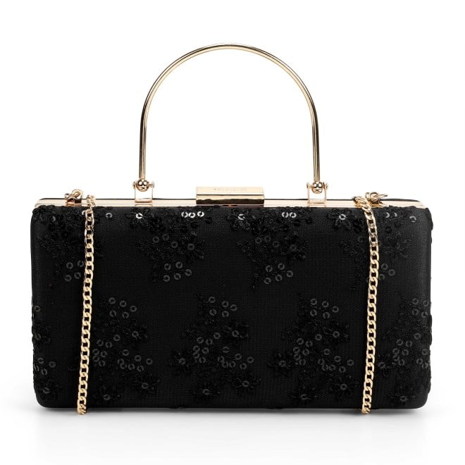 Mochi Women Black Evening Bag
