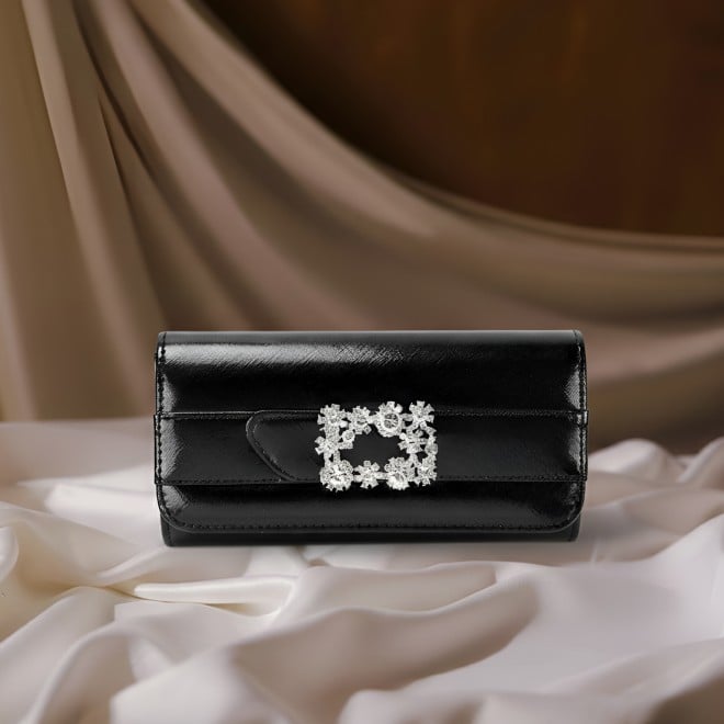 Mochi Women Black Clutch (SKU: 38-246-11-10)