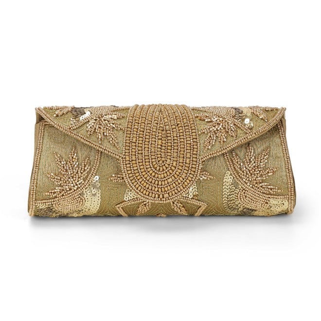 Mochi Women Antic-gold Clutch (SKU: 38-253-28-10)