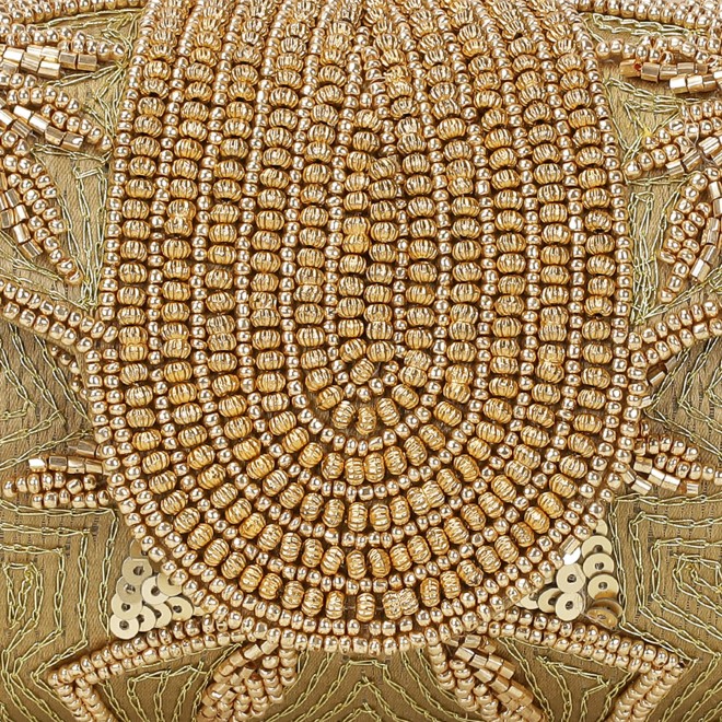 Mochi Women Antic-gold Clutch (SKU: 38-253-28-10)