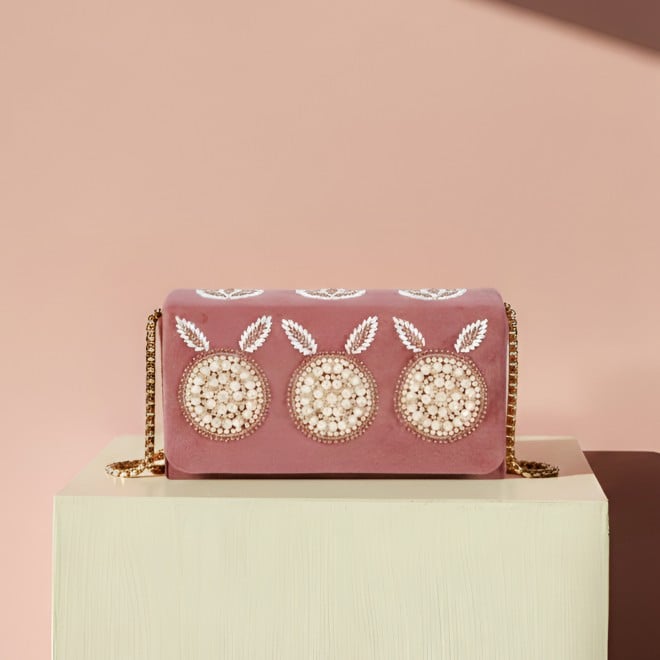 Mochi Women Pink Evening Bag