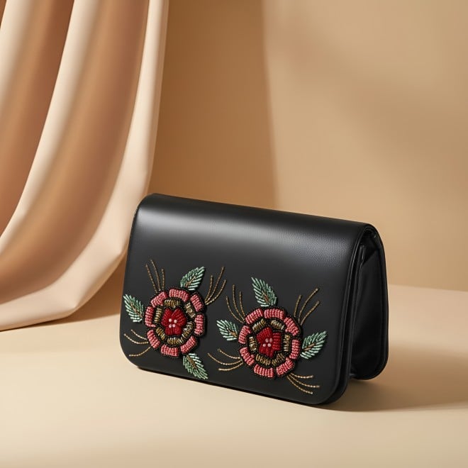 Mochi Women Black Clutch (SKU: 38-255-11-10)