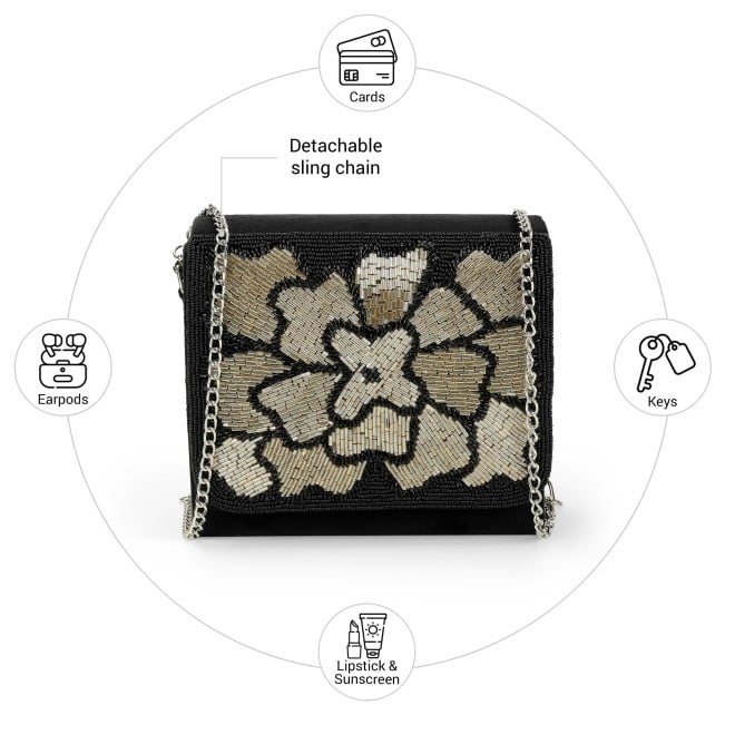 Mochi Women Black Evening Bag (SKU: 38-258-11-10)