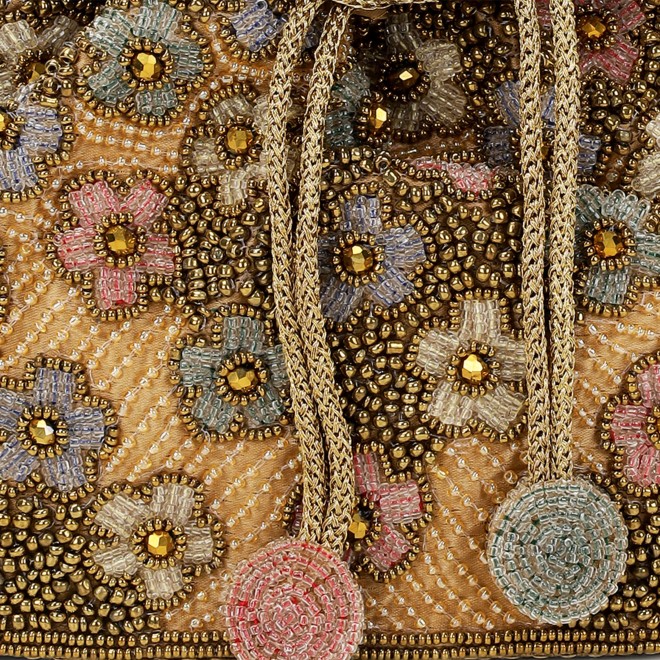 Mochi Women Antic-gold Potlis (SKU: 38-266-28-10)