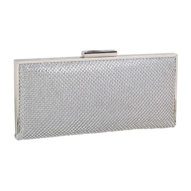 Mochi Women Silver Clutch (SKU: 38-43-27-10)