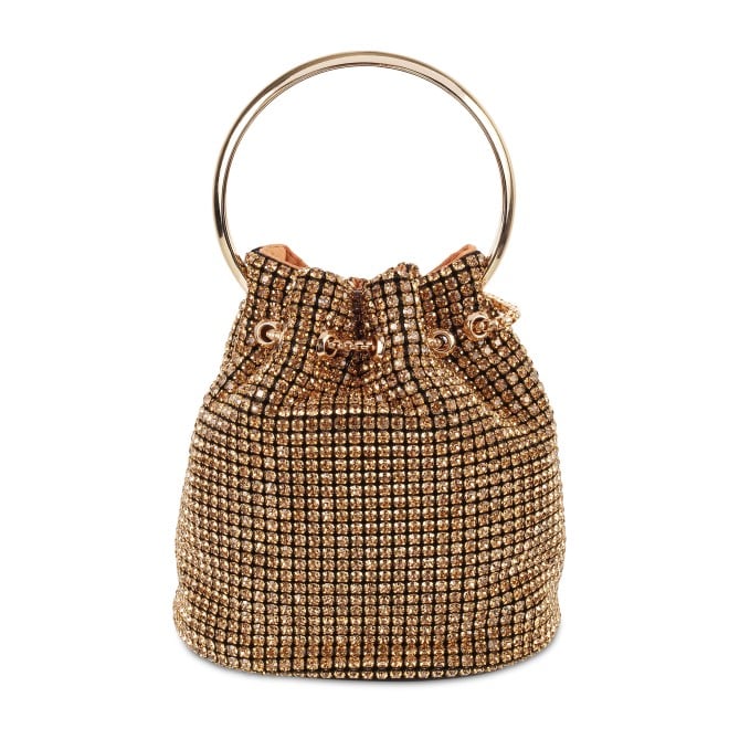 Mochi Women Gold Hand Bags Potlis (SKU: 38-48-15-10)
