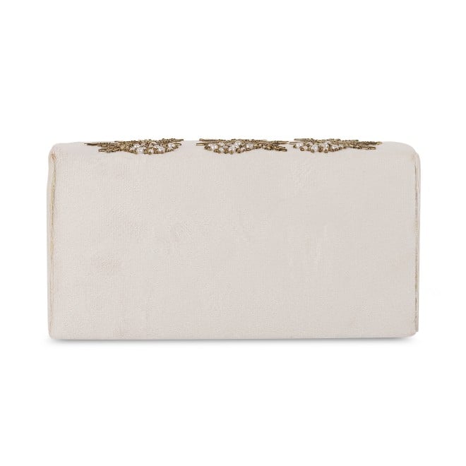 Mochi Women Off-White Womens Bags Box Clutch (SKU: 38-5421-66-10)