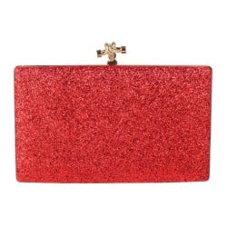 Mochi Red Womens Bags Clutches