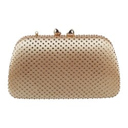 Mochi Gold Womens Bags Clutches
