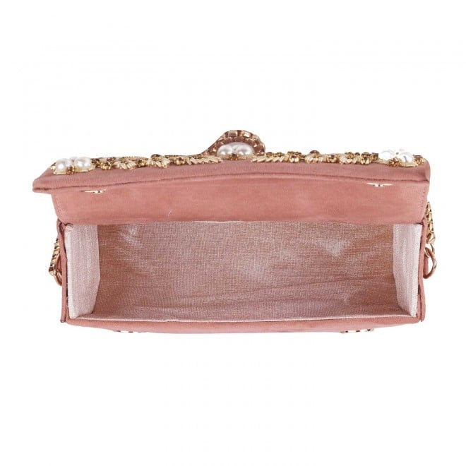 Mochi Women Pink  Flap Clutch (SKU: 38-6616-24-10)