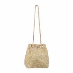 Mochi Gold Womens Bags Clutches