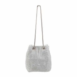 Mochi Silver Womens Bags Clutches